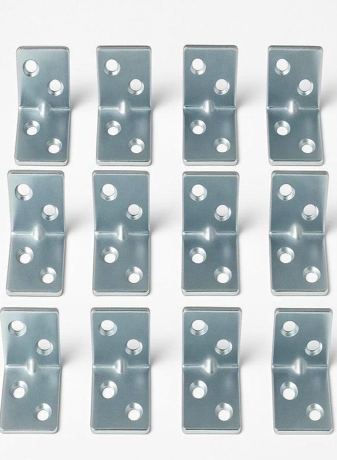 Truvic MS L Bracket (1 x 1 x1 Inch, Silver) -12 Pieces - Image 3